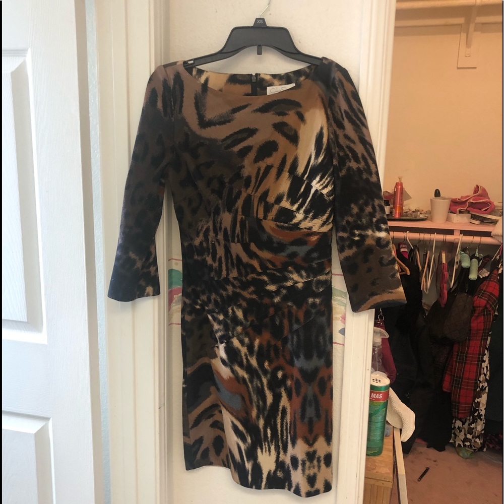 Jessica Simpson Animal Print Dress